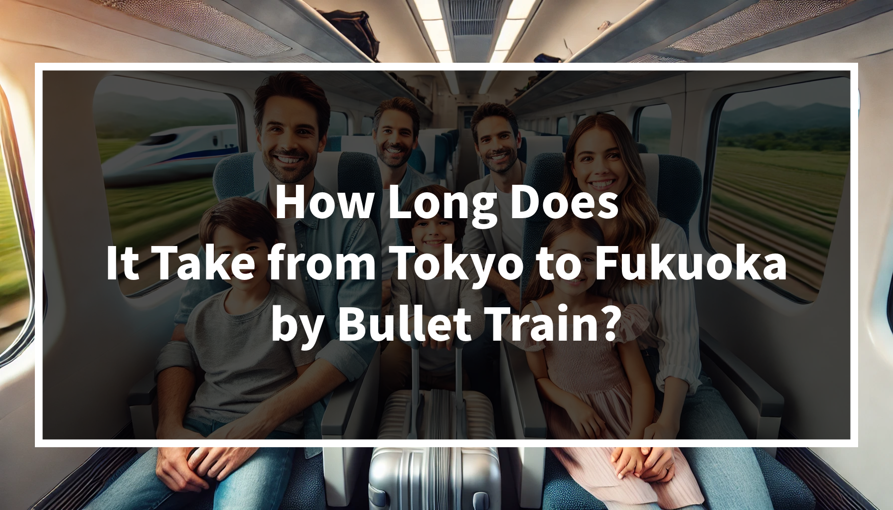 How Long Does It Take from Tokyo to Fukuoka by Bullet Train?